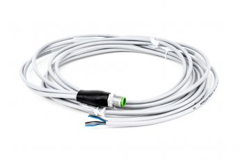 "Y" PVC PLUG M12 - TERMINAL FREE L=2m